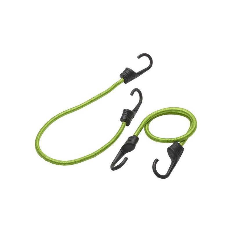  Lot de 2 sandows crochet métal plastifié diamètre 9 mm x l.0.6 m Standers STANDERS - Sanifer Tamatave