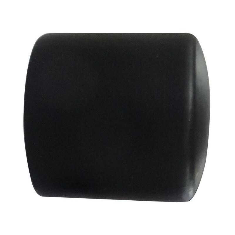  Lot de 2 embouts bouchon charme récup noir mat diamètre 28 mm INSPIRE - Sanifer Tamatave