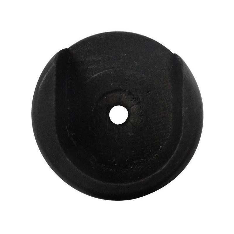  Lot de 2 naissances tringle à rideau charme recup 28 mm noir mat  Inspire INSPIRE - Sanifer Tamatave