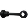  Support tringle à rideau charme recup 28 mm noir mat  Inspire INSPIRE - Sanifer Tamatave