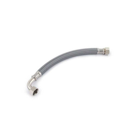 Flexible d'alimentation 100 cm coude fem-fem 15 x 21 polyéthylène ondulé 10 ans EQUATION - Sanifer Tamatave