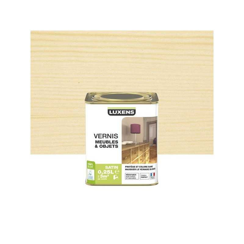  Vernis meuble et objets incolore satiné 0 25l LUXENS - Sanifer Tamatave