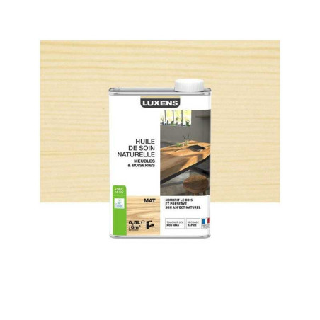  Huile meuble et objets huile meubles luxens 0 5 l incolore LUXENS - Sanifer Tamatave
