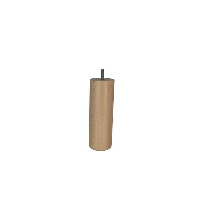  Pied lit - sommier cylindrique fixe hã?âªtre vernis blanc Sans marque - Sanifer Tamatave