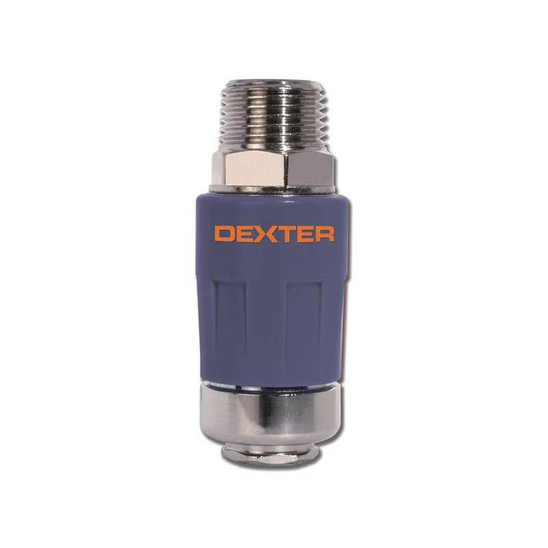  Connecteur sécurité mâle 1-4 en laiton 20 bars, Dexter DEXTER - Sanifer Tamatave