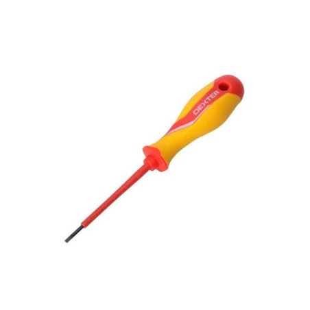  Tournevis isolé plat sl2.5 l.75 mm Dexter DEXTER - Sanifer Tamatave