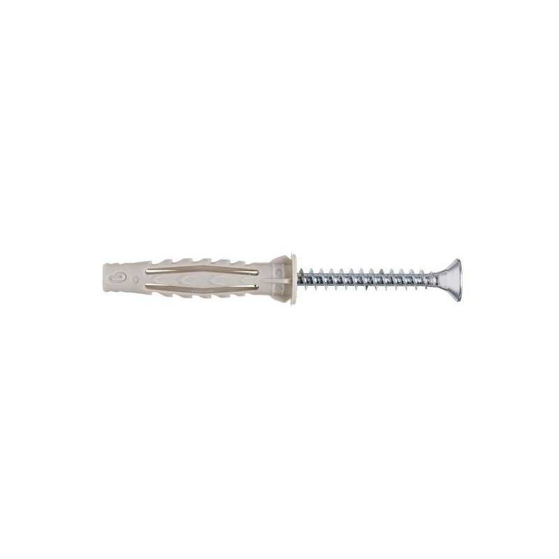  Lot de 200 chevilles et vis à expansion diamètre 8 mm x l.50 mm Standers STANDERS - Sanifer Tamatave