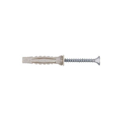  Lot de 8 chevilles et vis à expansion diamètre 8 mm x l.50 mm Standers STANDERS - Sanifer Tamatave