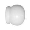  Lot de 2 embouts anglais  blanc satiné diamètre 28 mm Inspire INSPIRE - Sanifer Tamatave