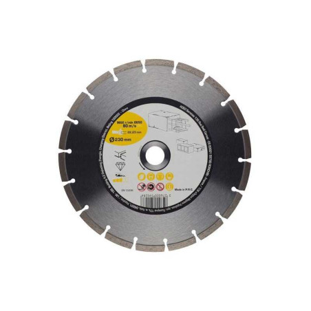  Disque diamant pour béton diamètre 230 mm Sans marque - Sanifer Tamatave