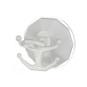  Crochet ventouse fixcup 7 5 x 7 5 x 6 cm blanc 3m 3M - Sanifer Tamatave