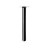  Pied de table basse cylindrique fixe acier époxy noir 30 cm HETTICH - Sanifer Tamatave