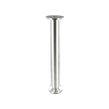  Pied lit - sommier cylindrique réglable aluminium brossé gris Sans marque - Sanifer Tamatave