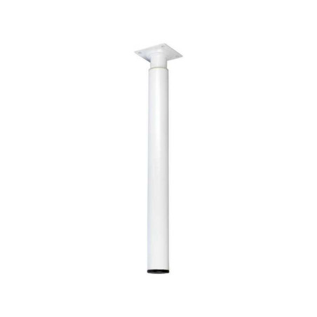  Pied de meuble cylindrique réglable en métal époxy blanc CIME - Sanifer Tamatave