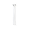  Pied de meuble cylindrique réglable en métal époxy blanc CIME - Sanifer Tamatave