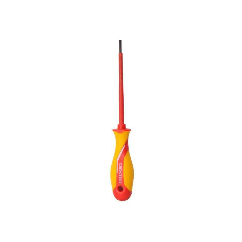  Tournevis isolé plat 3 l.100 mm Dexter DEXTER - Sanifer Tamatave