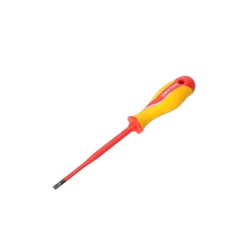  Tournevis isolé plat sl5.5 l.125 mm Dexter DEXTER - Sanifer Tamatave