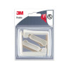  Lot de 4 crochets à clipser 3m blanc 3M - Sanifer Tamatave