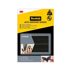 4 bandes auto-agrippantes noir intérieur scotch l 7 6 x l 25 mm SCOTCH - Sanifer Tamatave