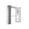 Kit dressing blanc new star h  200 x l  1228 à 1772 x p  50 cm Sans marque - Sanifer Tamatave