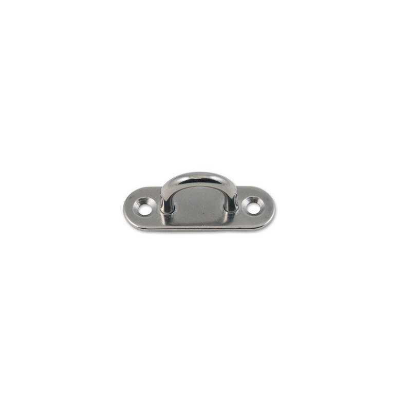  Lot de 2 platines avec anneau inox l 80 x l 35 mm CHAPUIS - Sanifer Tamatave