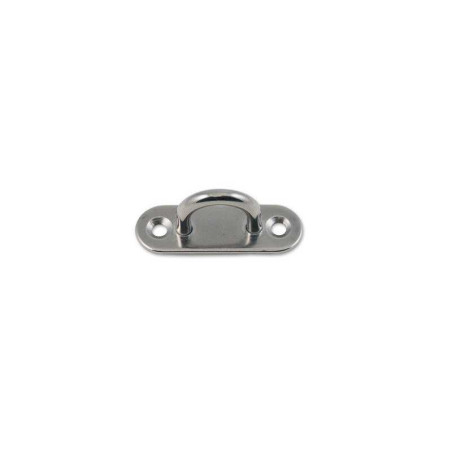  Lot de 2 platines avec anneau inox l 80 x l 35 mm CHAPUIS - Sanifer Tamatave