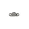  Lot de 2 platines avec anneau inox l 80 x l 35 mm CHAPUIS - Sanifer Tamatave