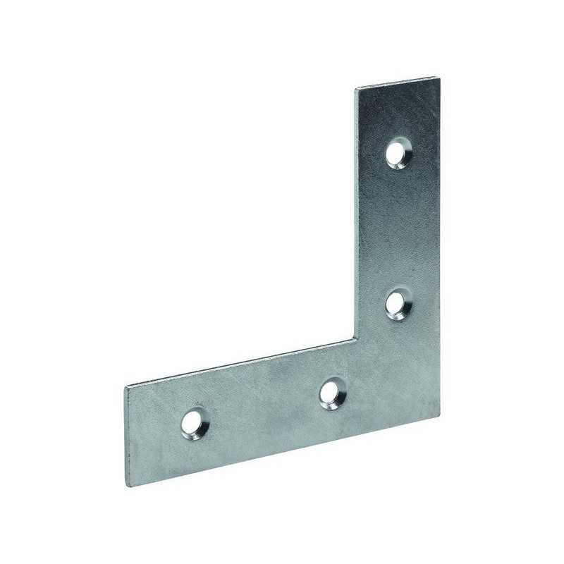  Equerre d' assemblage acier zingué l.80 mm Hettich HETTICH - Sanifer Tamatave