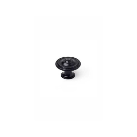  Lot de 4 boutons de meuble rond zamak peint h 26 x l 35 x p 35 mm REI - Sanifer Tamatave