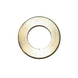  Lot de 4 rondelles laiton brut h 3 x l 25 x p 25 mm AFBAT - Sanifer Tamatave