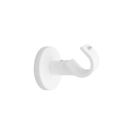  Lot de 2 supports tringle à rideau design 20 mm blanc mat INSPIRE - Sanifer Tamatave