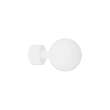  Lot de 2 embouts pour tringle à rideau blanc mat diamètre 20mm INSPIRE - Sanifer Tamatave