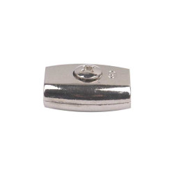  Lot de 2 serre-cordes zamak diamètre 4 x l.32 x l.20 mm Standers STANDERS - Sanifer Tamatave