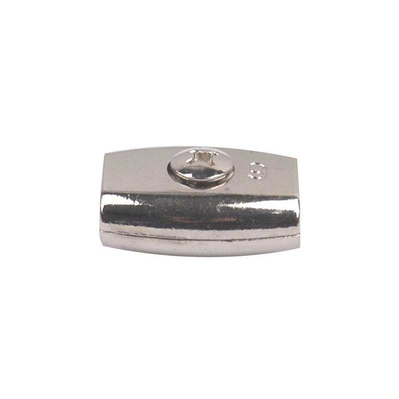  Lot de 2 serre-cordes zamak diamètre 4 x l.32 x l.20 mm Standers STANDERS - Sanifer Tamatave