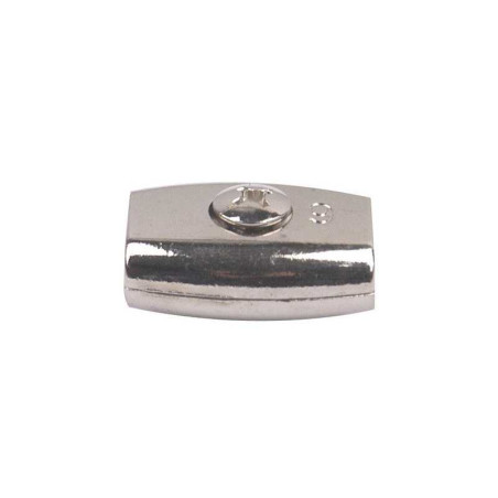  Lot de 2 serre-cordes zamak diamètre 4 x l.32 x l.20 mm Standers STANDERS - Sanifer Tamatave