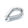  Cosse coeur acier zingué diamètre 14 x l.125 x l.18 mm Standers STANDERS - Sanifer Tamatave