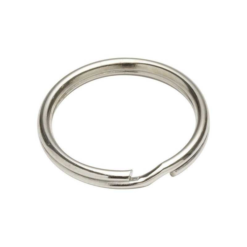  Lot de 6 anneaux brisés acier nickelé l 21 2 x l 21 2 x ep 1 6 mm STANDERS - Sanifer Tamatave