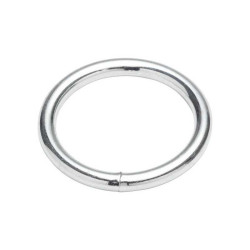 Lot de 4 anneaux acier zingué l.38 x l.38 x ep.4 mm Standers STANDERS - Sanifer Tamatave
