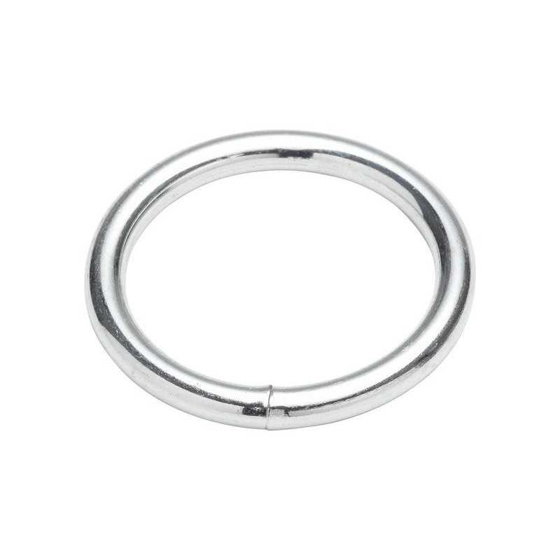  Lot de 4 anneaux acier zingué l.38 x l.38 x ep.4 mm Standers STANDERS - Sanifer Tamatave