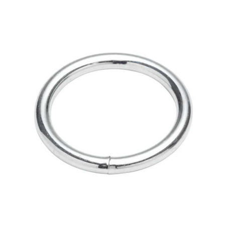 Lot de 4 anneaux acier zingué l.38 x l.38 x ep.4 mm Standers STANDERS - Sanifer Tamatave