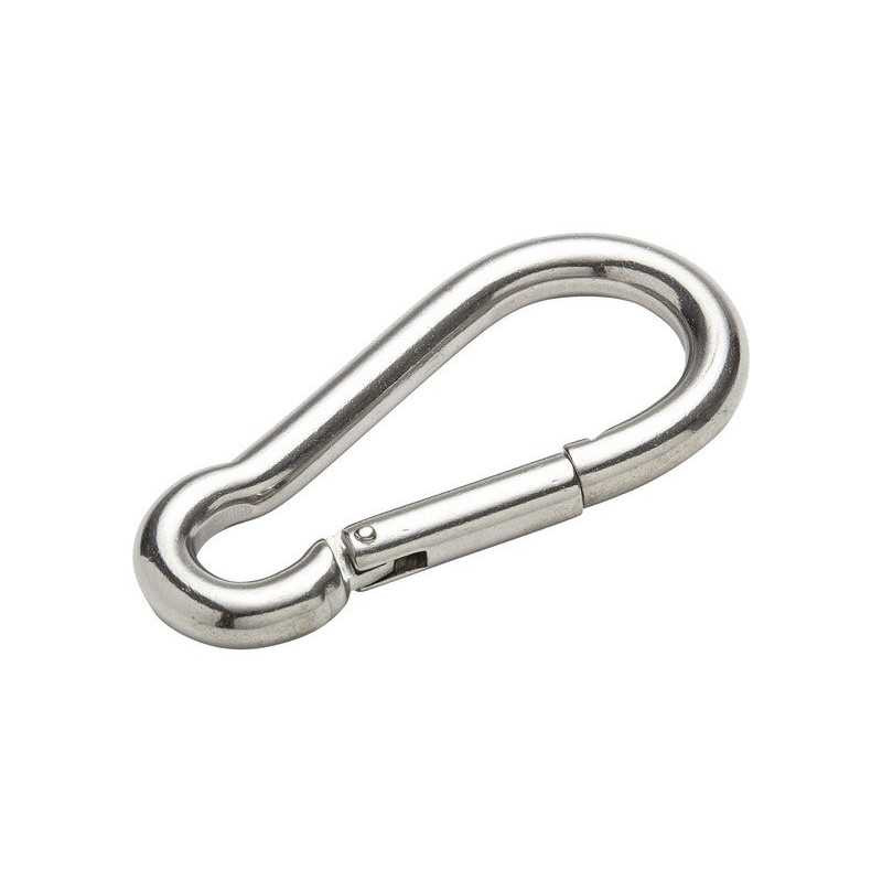  Mousqueton inox l.100 x l.10 mm Standers STANDERS - Sanifer Tamatave