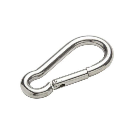  Mousqueton inox l.100 x l.10 mm Standers STANDERS - Sanifer Tamatave