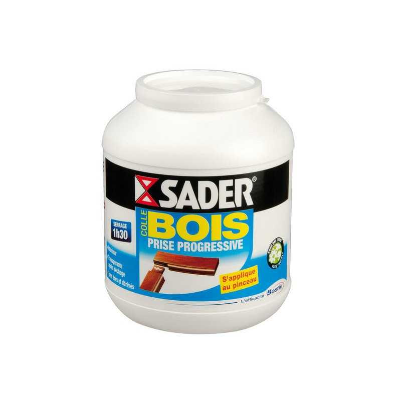  Colle à bois progressive spéciale matériaux sader 650g SADER - Sanifer Tamatave