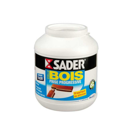  Colle à bois progressive spéciale matériaux sader 650g SADER - Sanifer Tamatave