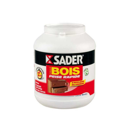  Colle à bois rapide spéciale matériaux sader 650g SADER - Sanifer Tamatave
