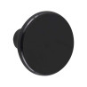  Lot de 6 boutons de meuble rond noir plastique h 27 x l 33 x p 33 mm REI - Sanifer Tamatave