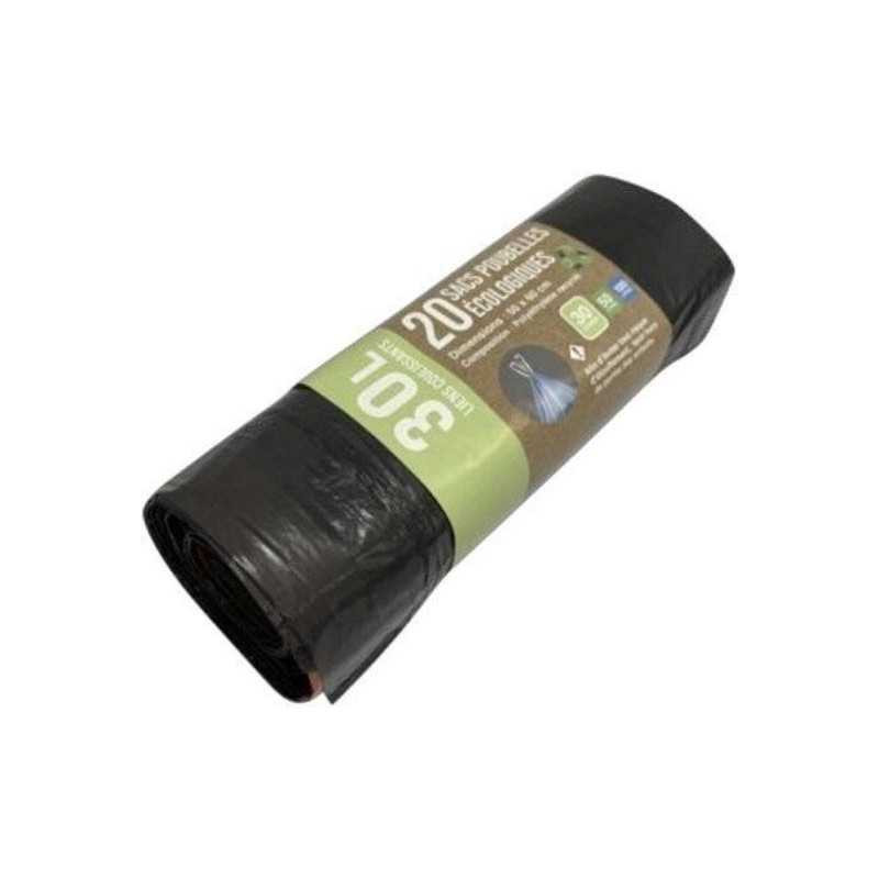  Sacs-poubelle 30l noir Sans marque - Sanifer Tamatave