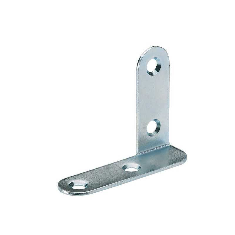  Equerre de cadre coudée acier zingué l.45 mm Hettich HETTICH - Sanifer Tamatave