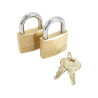  Master Lock 140Eurt Lot de 2 Cadenas à Clé En Laiton, Doré, 6 X 4 X 1,3 Cm MASTER LOCK - Sanifer Tamatave