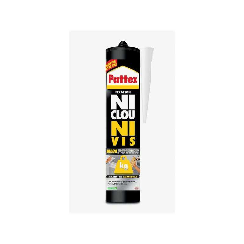  Colle Mastic Ni Clou Ni Vis Mega Power Pattex, 370 G PATTEX - Sanifer Tamatave
